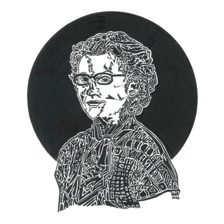 Portrait of a Young Grandma Lois (Original)