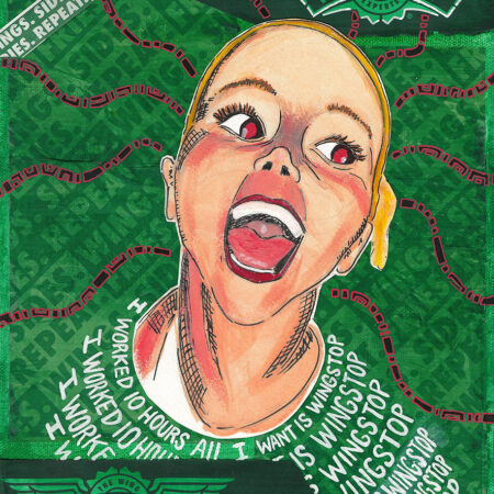 I WORKED TEN HOURS, ALL I WANT IS WINGSTOP! (Original)