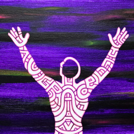 Grace in Purple (Original)